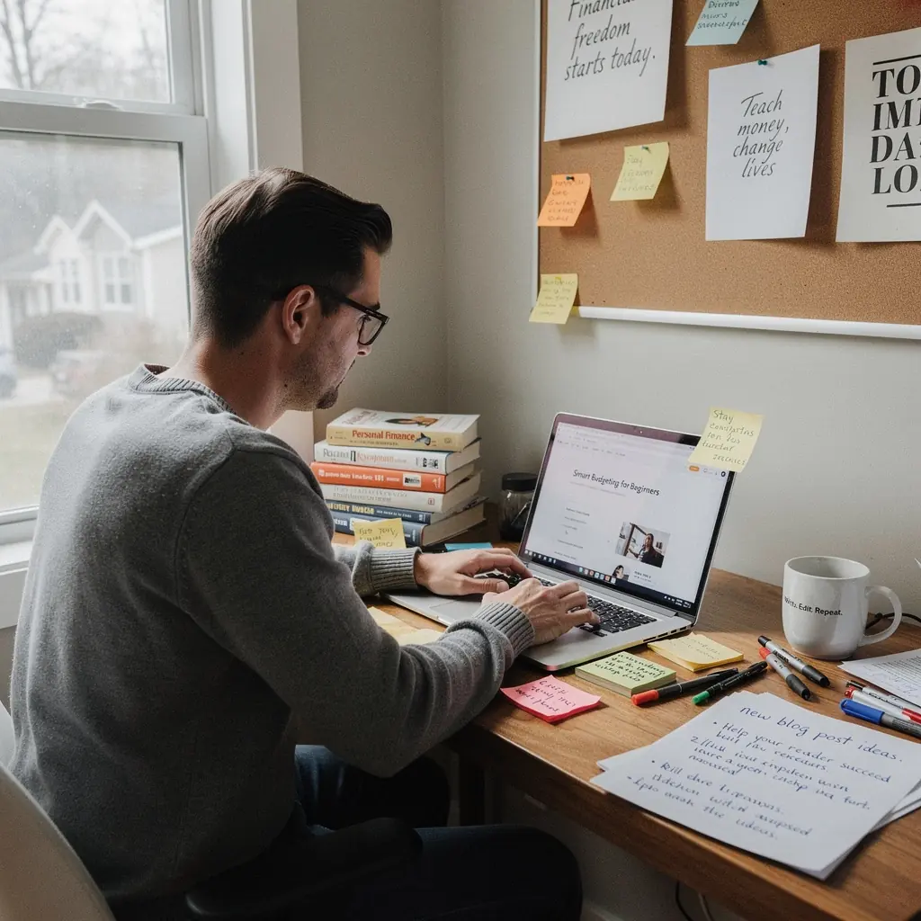 Graf znázorňující měsíční rozpočet a výdaje domácnosti